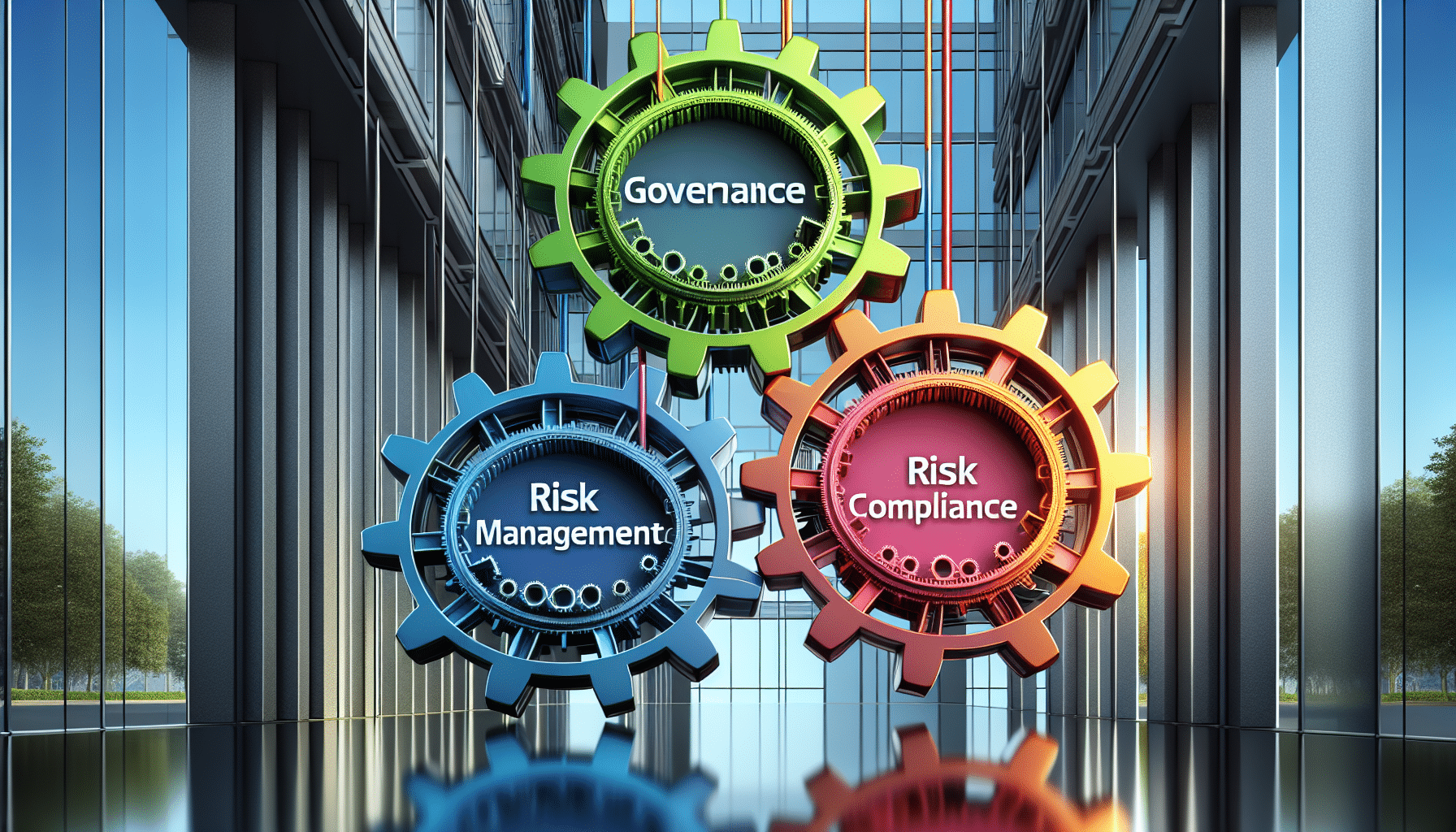 Illustration of integrated GRC approach